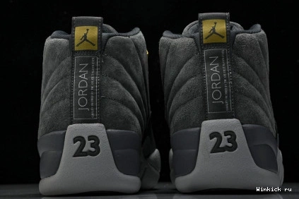 Grey 12 Retro Dark Jordan 0718